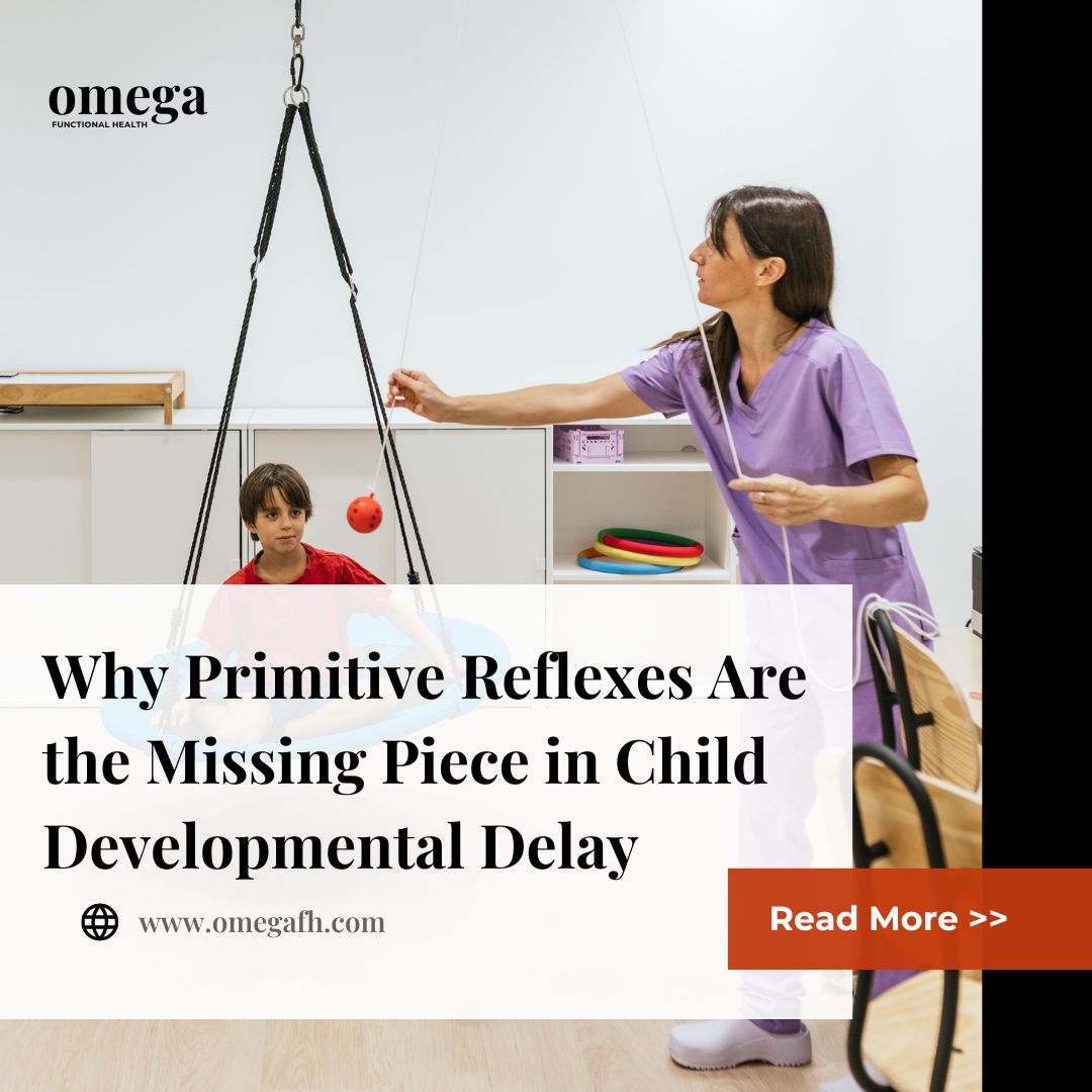 Child completing primitive reflex integration exercises at a functional neurology clinic in Wheat Ridge Colorado